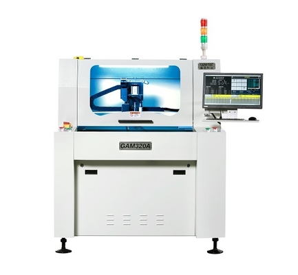 Автомат для резки PCB высокой точности 60000rpm Genitec с системой GAM320A выравнивания CCD