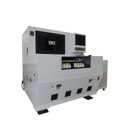 Dual Worktables AC220V PCB Laser Cutting Machine For Silicon Ceramic